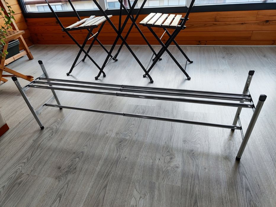 Sapateira de metal extensível