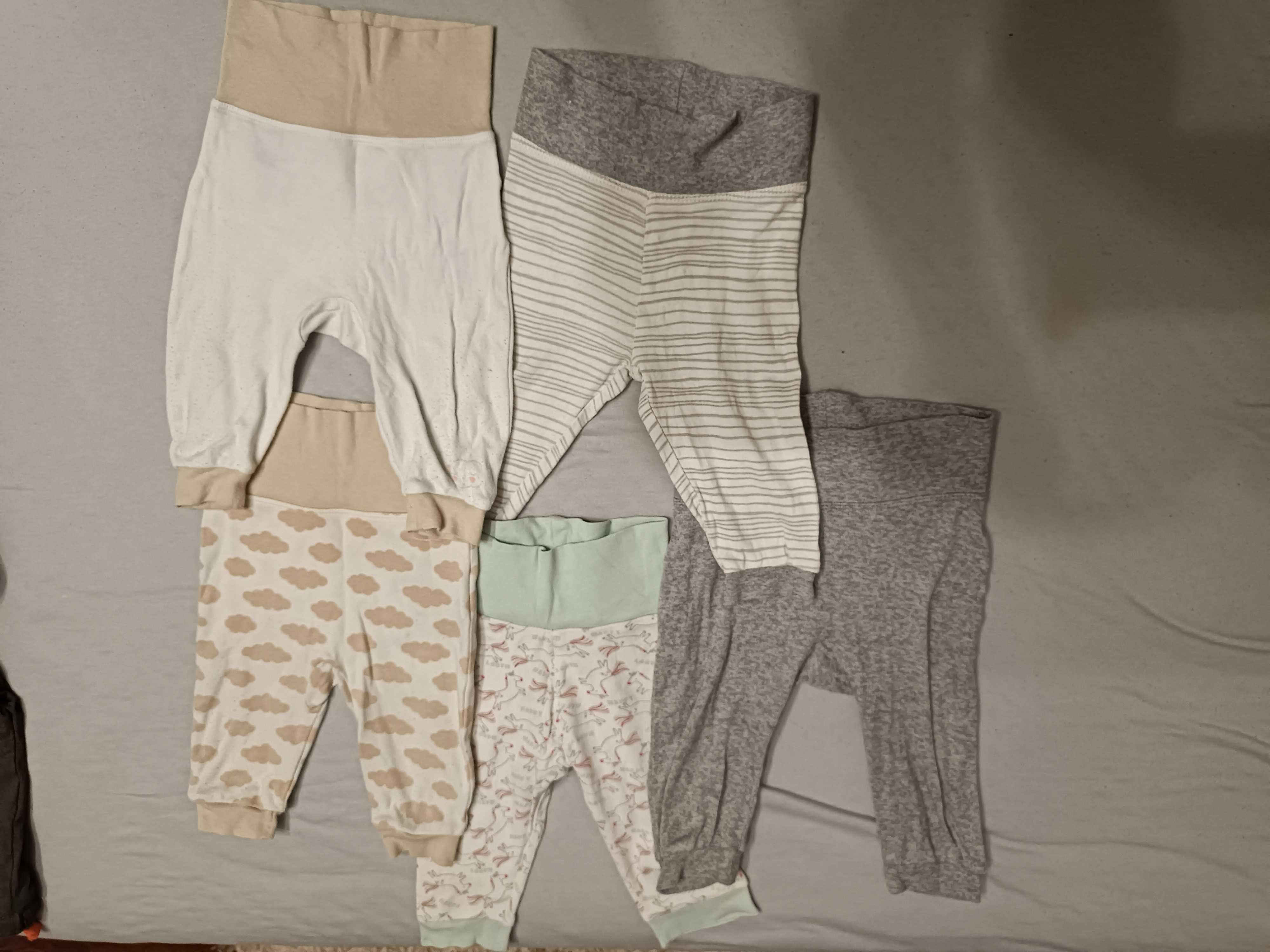 Spodnie niemowlęce 5-pak - rozmiar 62-69 (Lupilu)