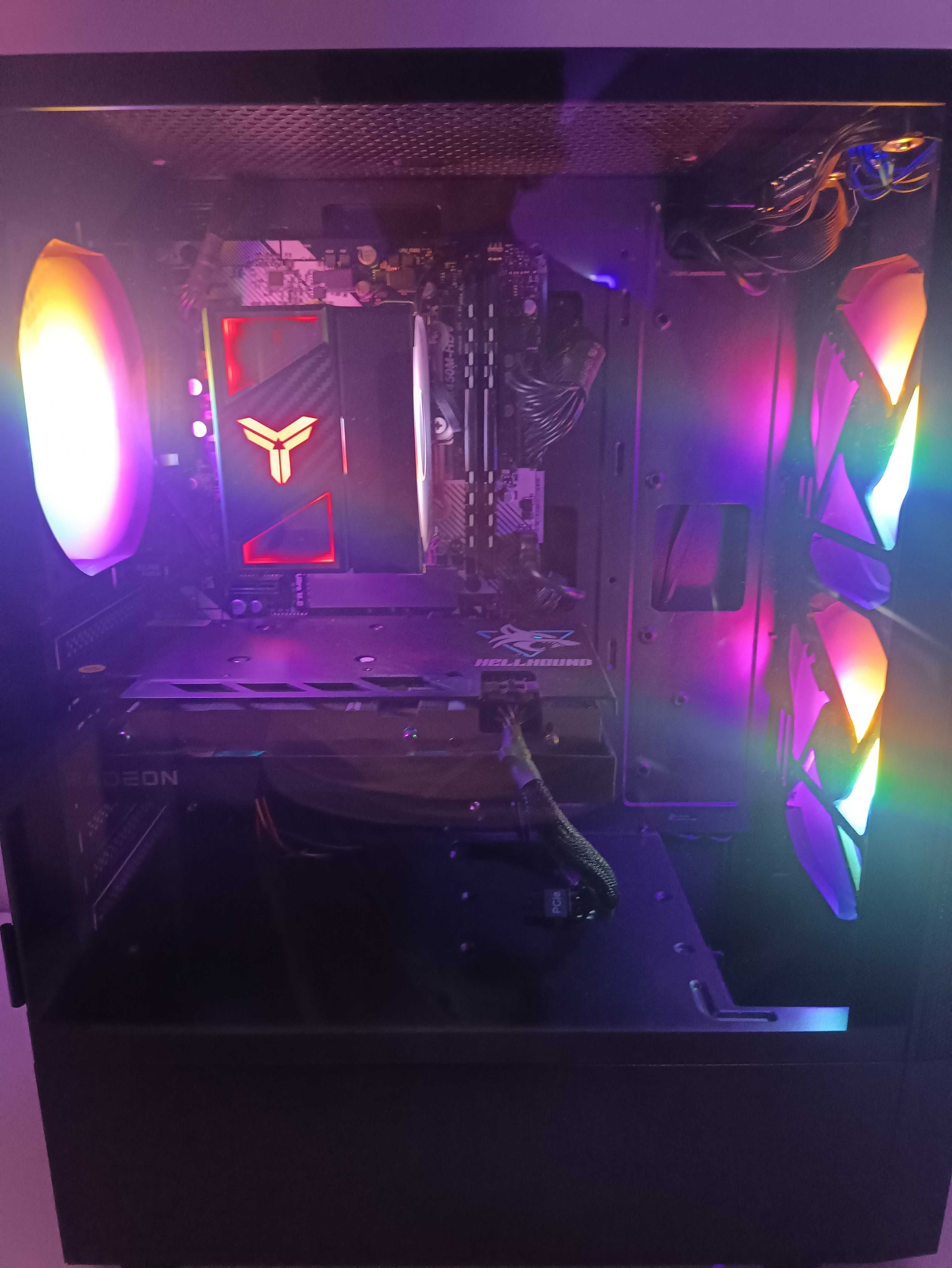 Komputer gamingowy RYZEN 5 5600 | RX 6600XT | 16GB | 1Tb