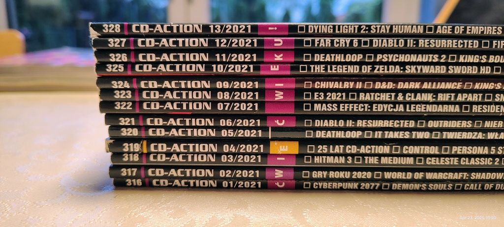 CD Action 2021. 13 numerów.
