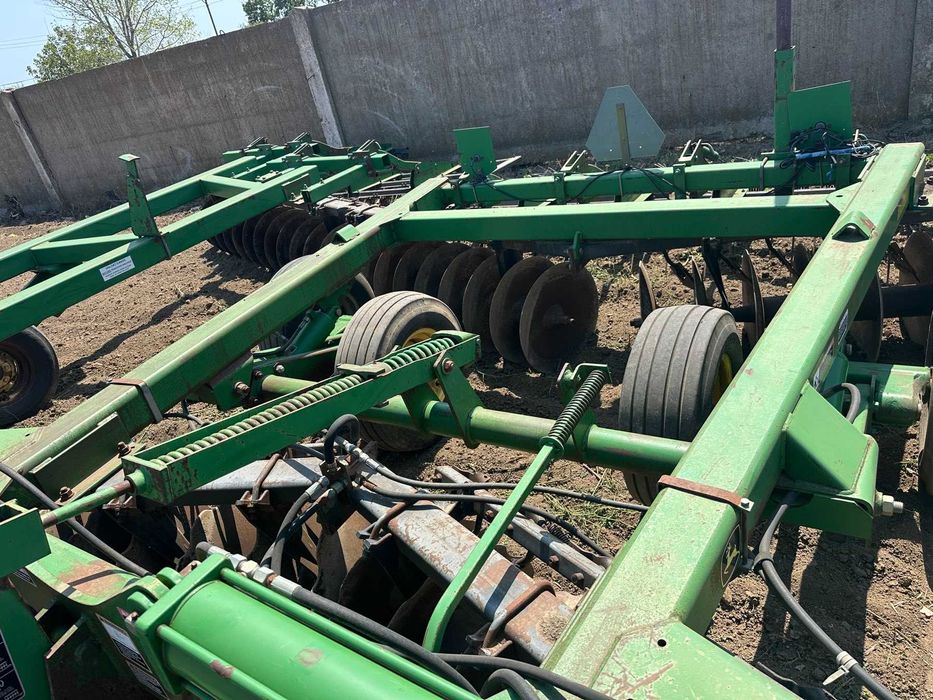 John deere 637 дискова борона 8.6 м