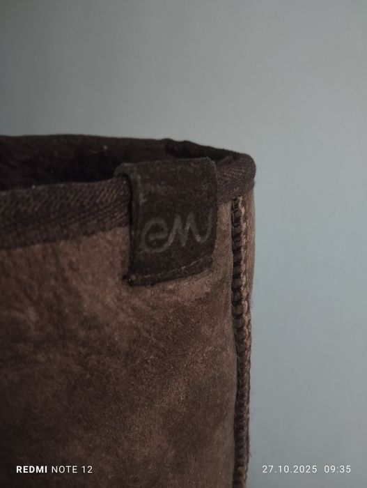 Buty EMU brązowe długie 39