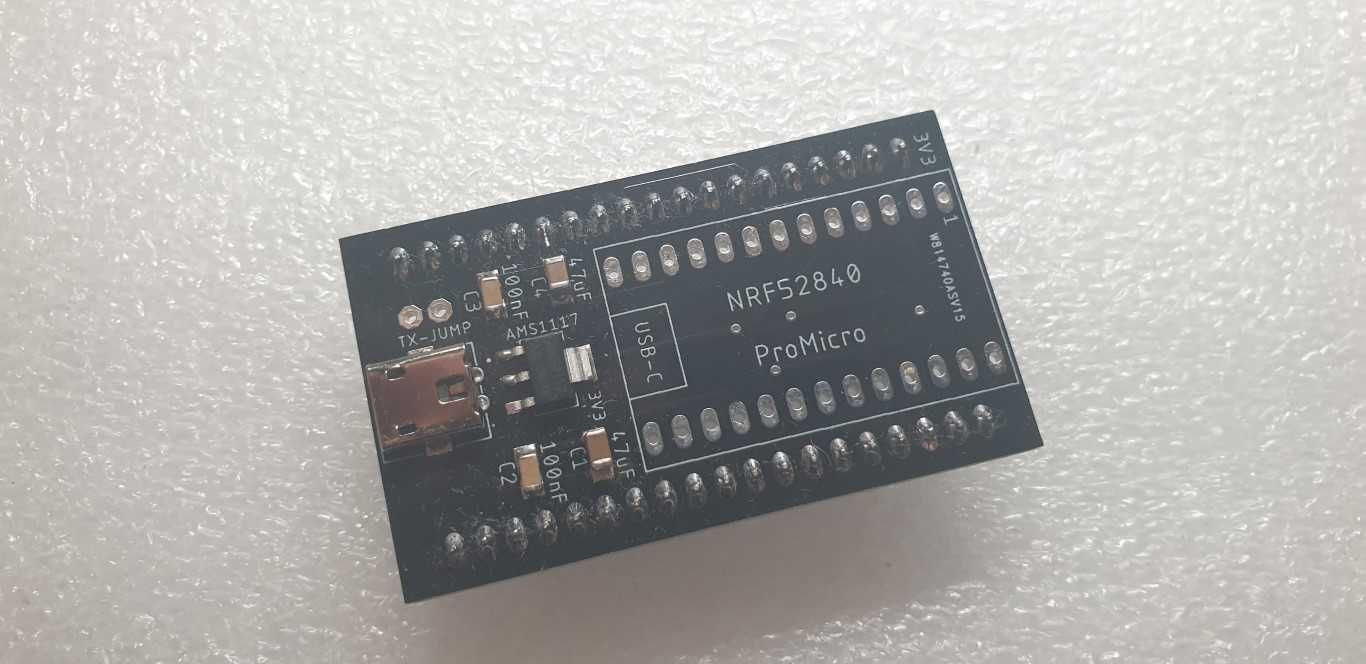 Meshtastic BM-NODE DIY adapter/konwerter nRF52840 do ESP32