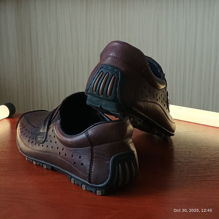 Мужские кожаные туфли