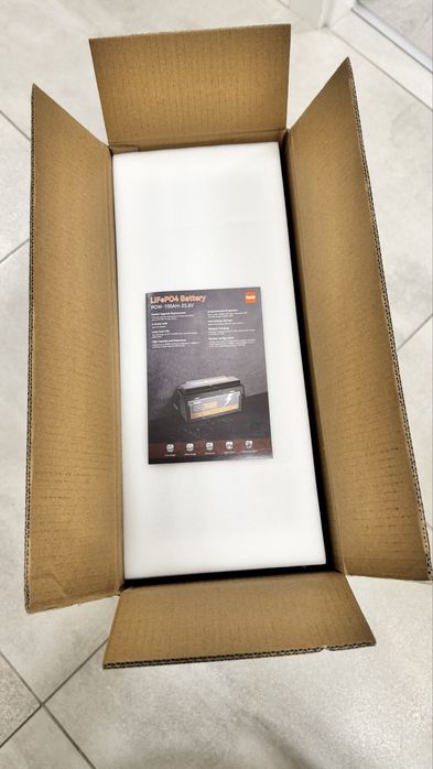 LiFePO4 24V 100ah Акумулятор Батарея наявність POWmr 2560Wh BMS