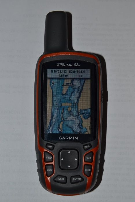 Garmin, Lowrance карта глубин.