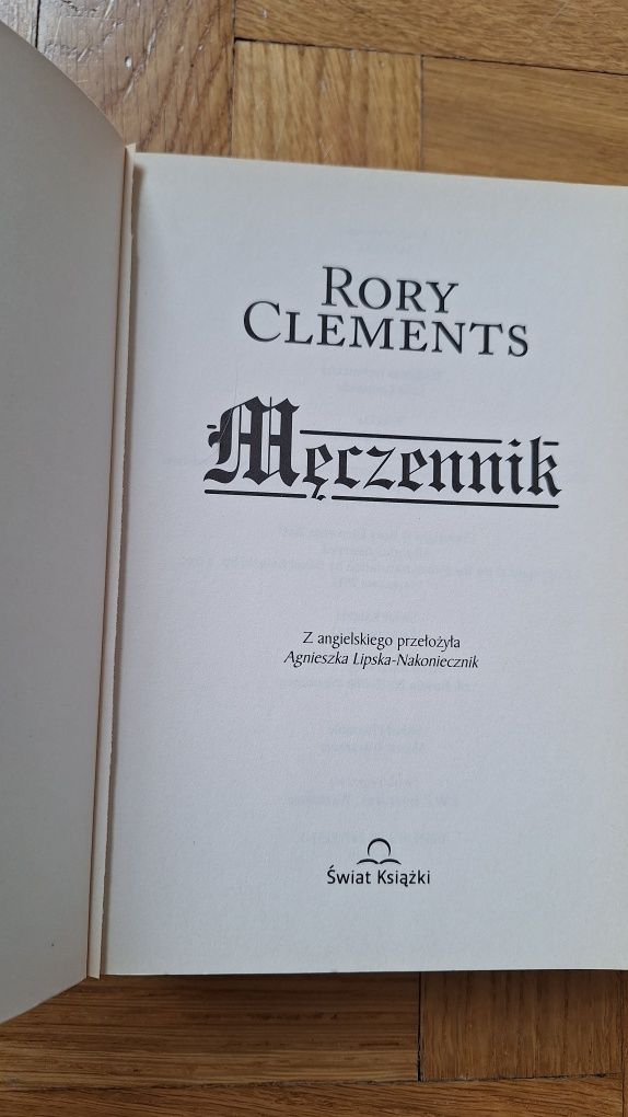 Męczennik - Rory Clements