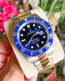 Rolex Submariner srebrny złoty niebieski