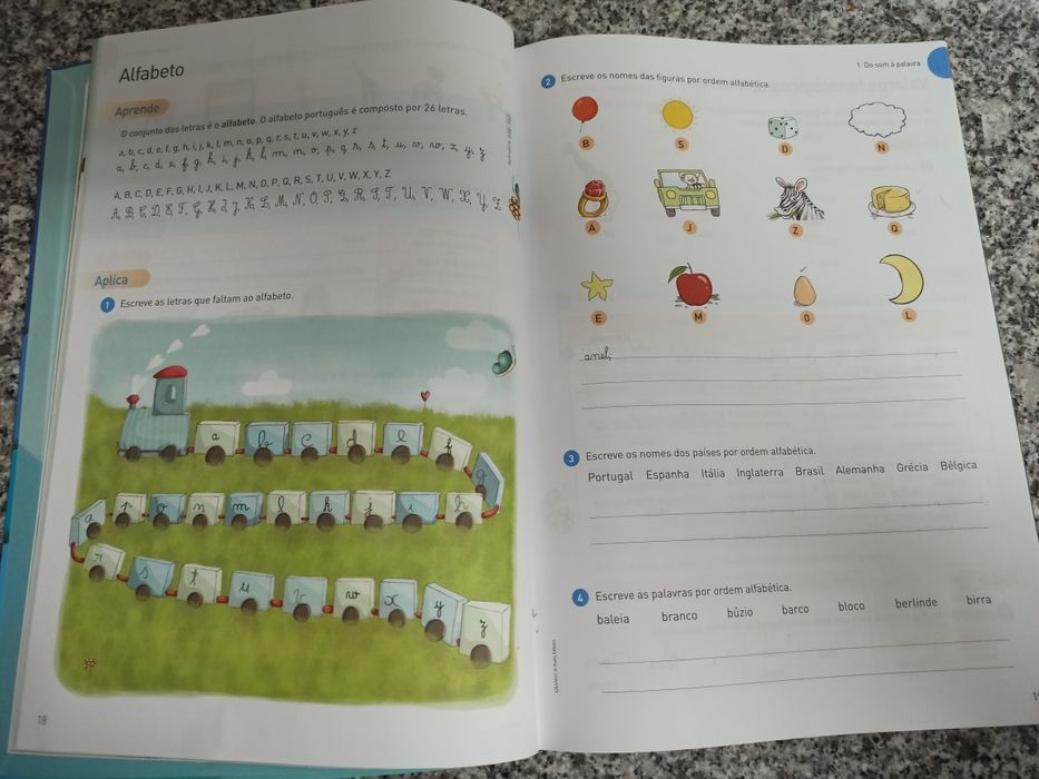 Livro apoio a gramática do 1. Ciclo