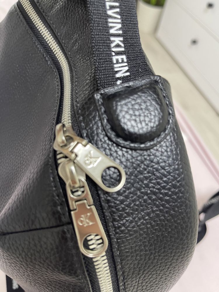 Рюкзак. Сумка. Портфель . Calvin Klein . Кожа