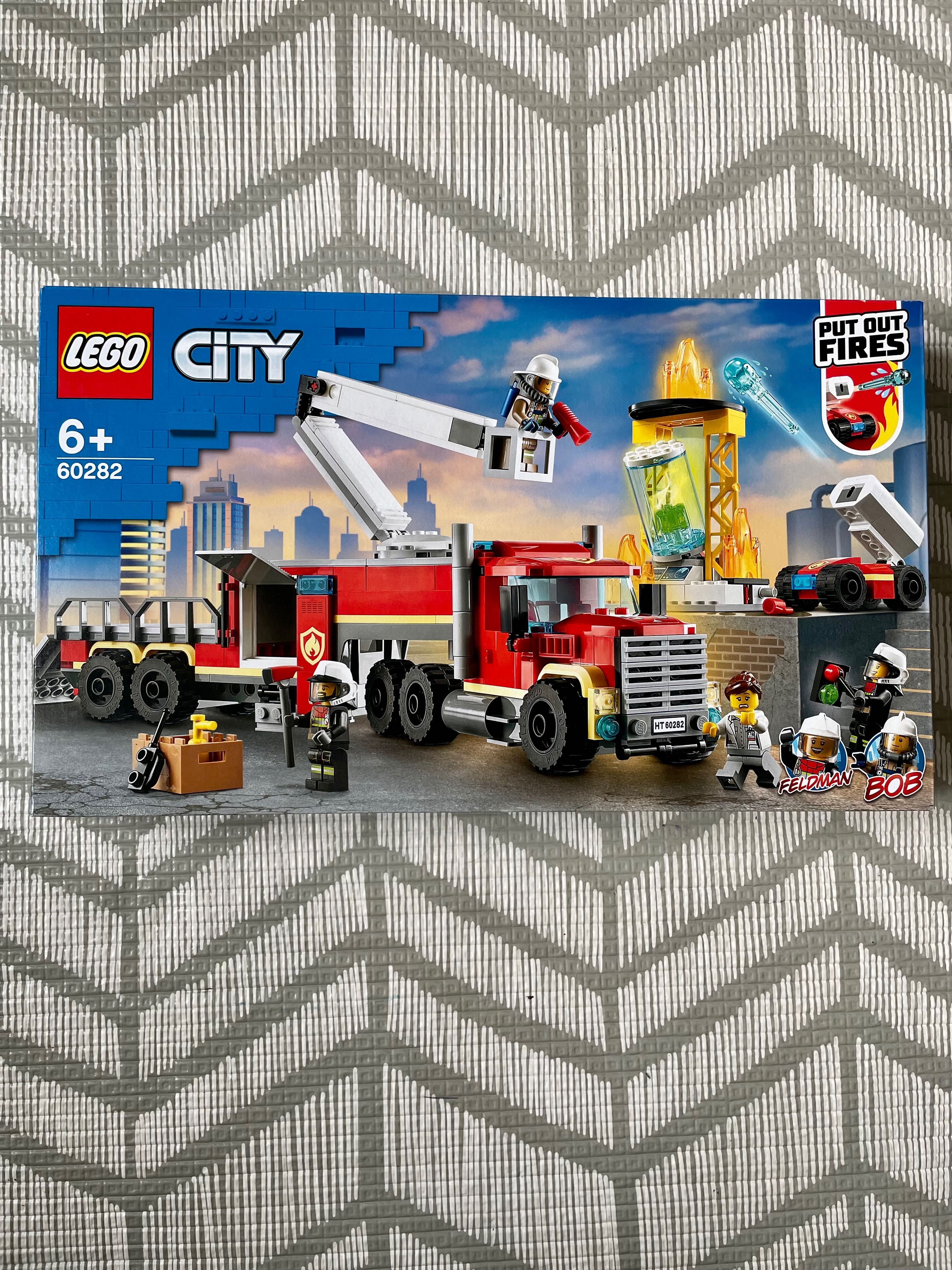 NOWE Lego City 60282 Strażacka jednostka dowodzenia