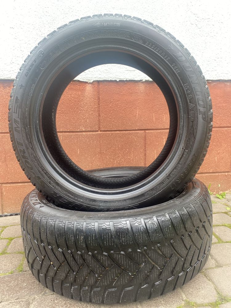 Продам 2 колеса runflat Dunlop 225/50/17
