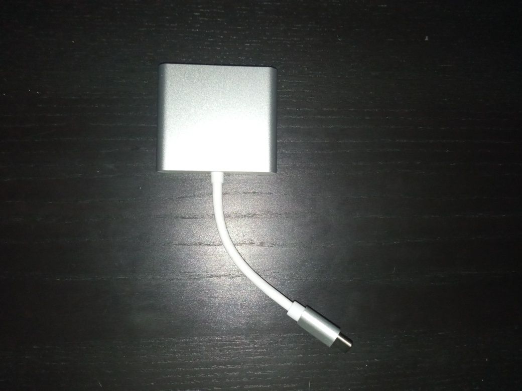 Adaptador/camera cable USB C HDMI (Novo)