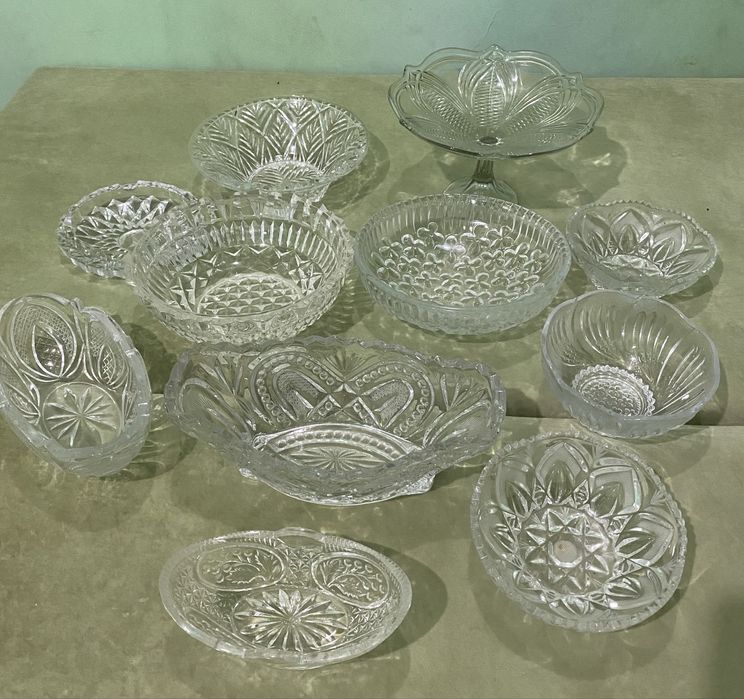 Посуд радянський  СССР салатники соусниця цукерниці тарілки фруктовниц