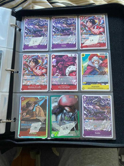 +500 Cartas Variadas One piece, c uc r