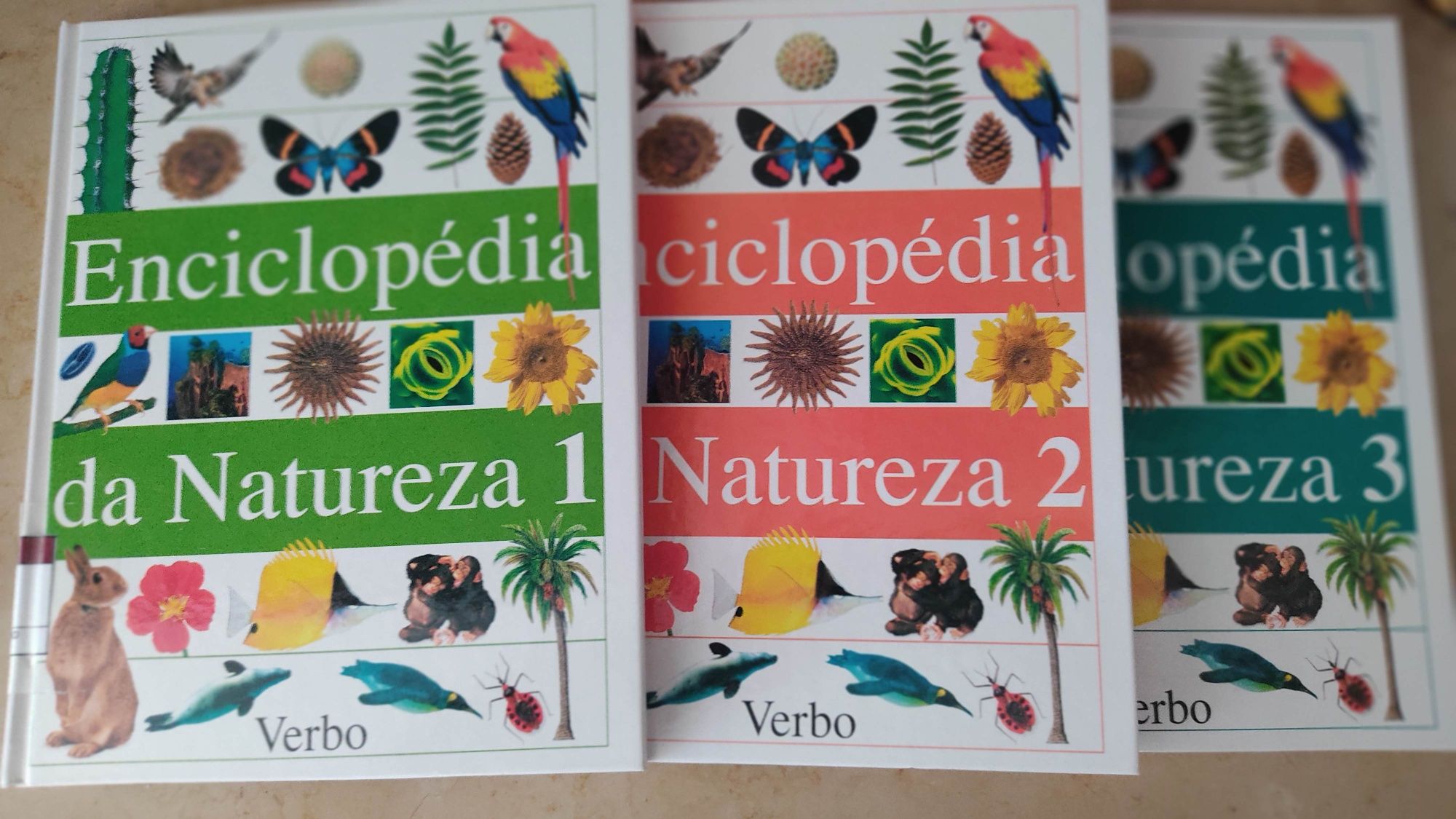 3 volumes novos da maravilhosa Enciclopédia da Natureza  -Verbo