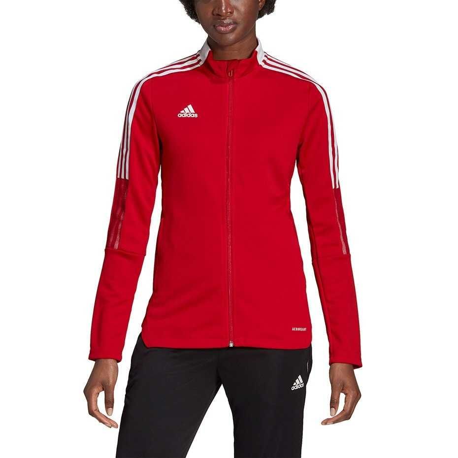 Bluza damska adidas Tiro 21 Track czerwona GM7305 XL