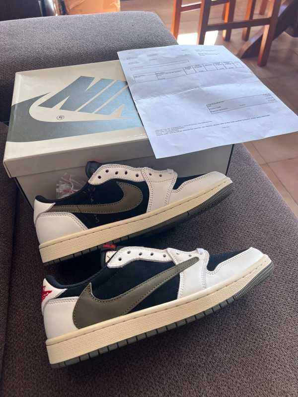 Jordan 1 Retro Low OG SP Travis Scott Olive R.44