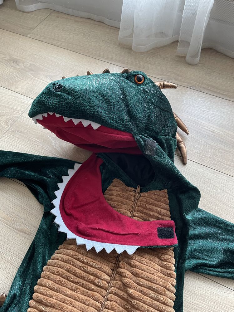 kostium przebranie smok dinozaur z tkmaxx 98 104 super stan 110