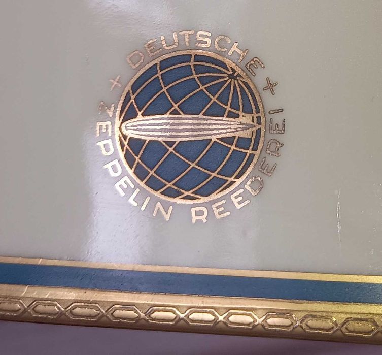 Deutsche Zeppelin Reederei misa sałatkowa Heinrich Elfenbein sterowiec