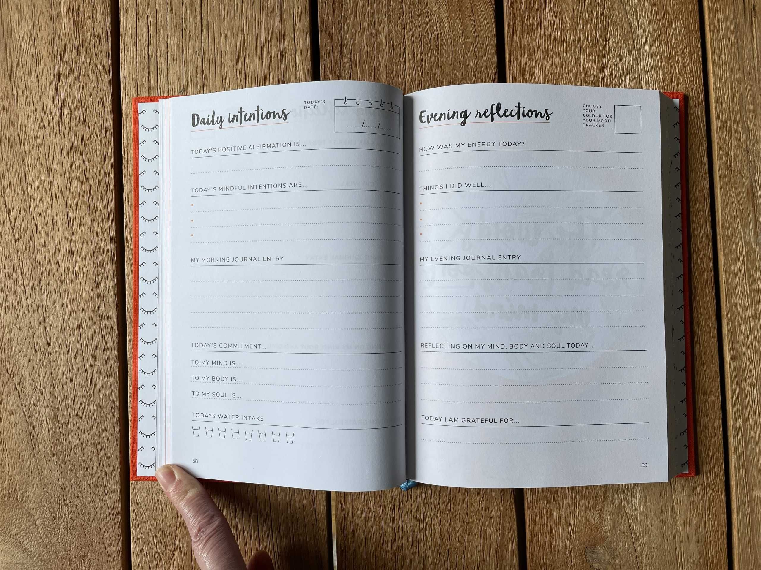 The Positive Wellness Journal - personal planner