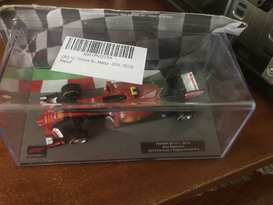 Лита модель Ferrari F1 Kimi Raikkonen 2010
