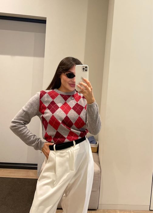 Люкс бренд крутий светр вовна S