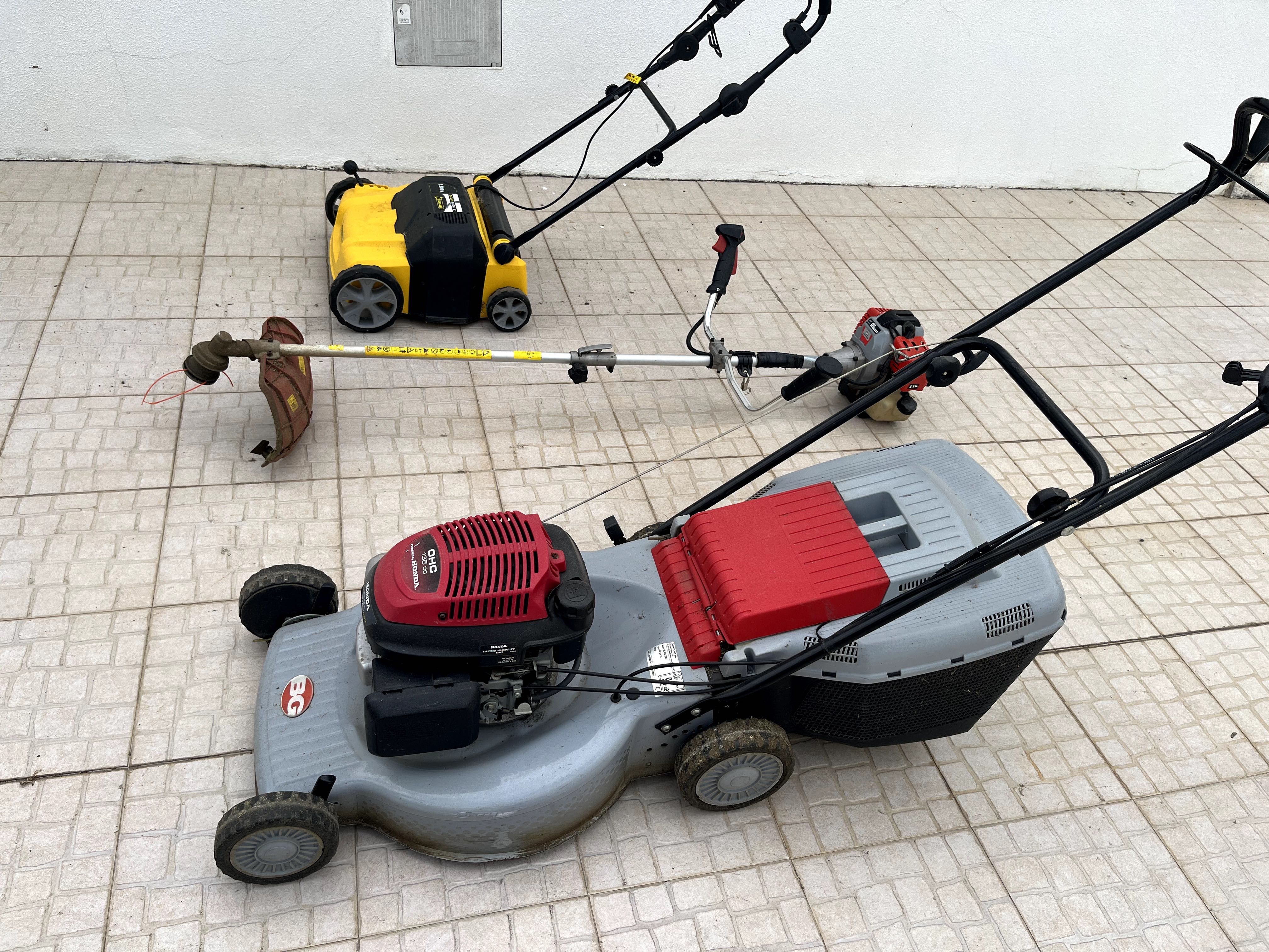 Corta reva, escarificado e corta sebes