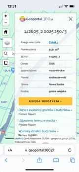 Działka z transformatorem