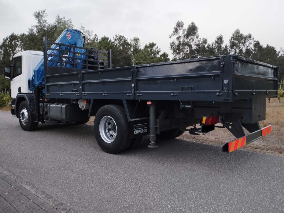 Camião Scania Grua 6 lanços grande capacidade 16,20m 8330 ton