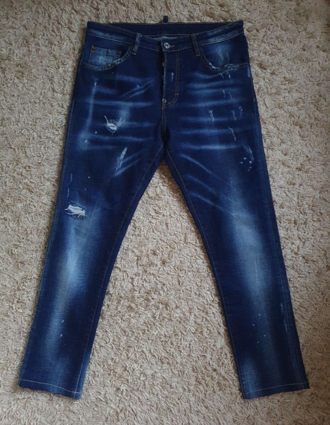 Оригинал Мужские Джинсы Dsquared2 Made in Italy