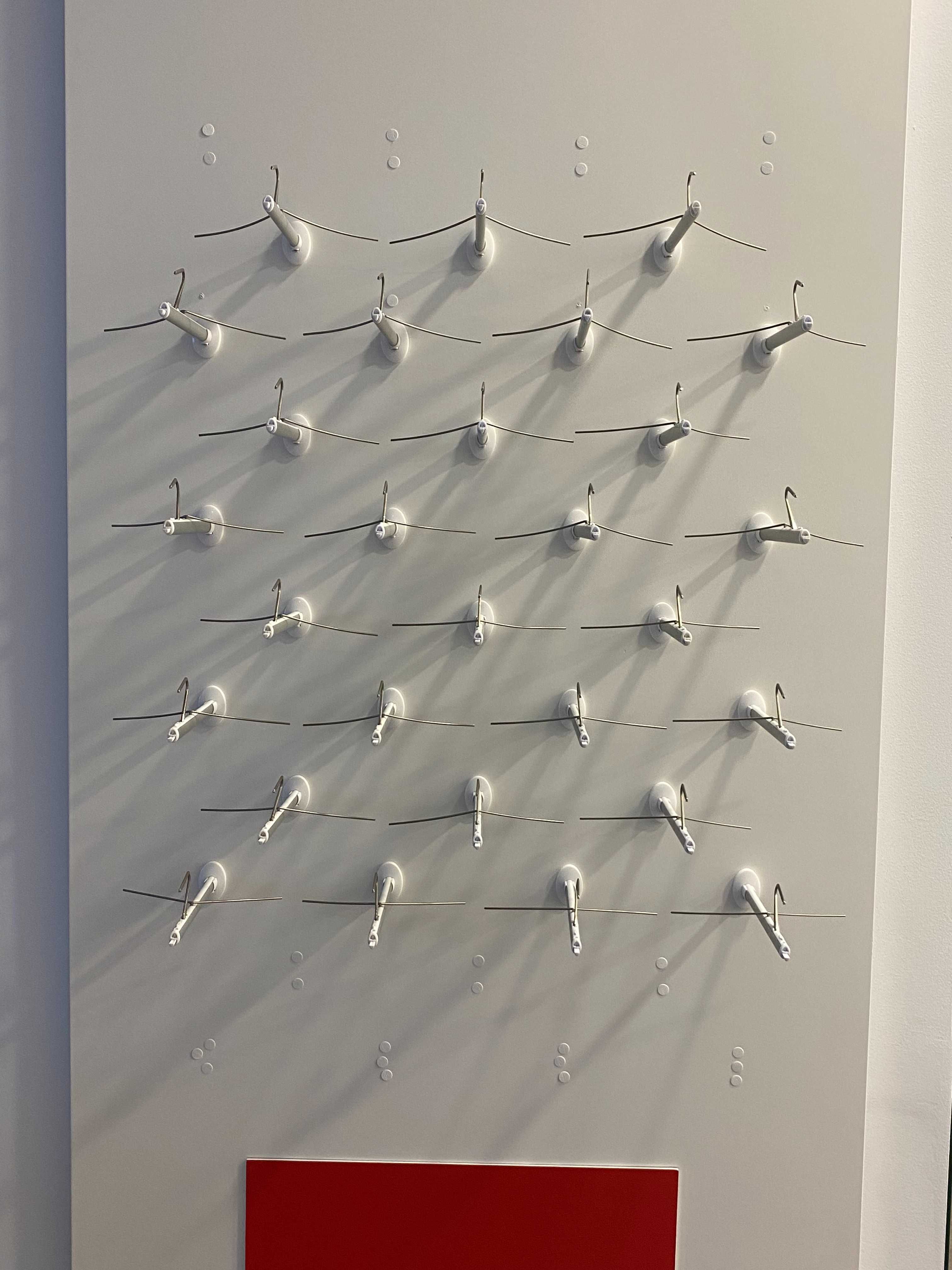 Painéis para exposição de óculos