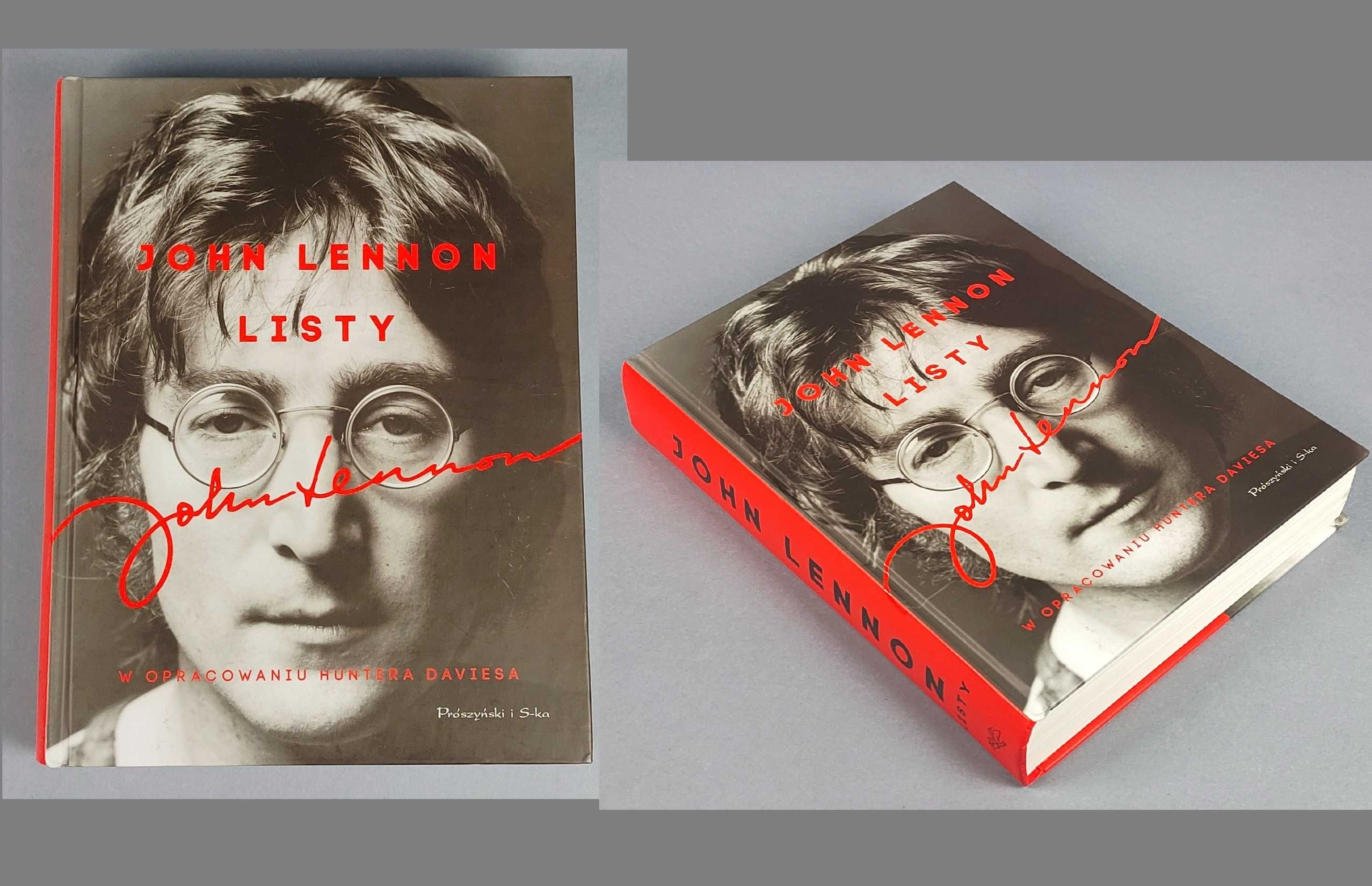 John Lennon Listy, książka o Johnie Lennonie, bogato ilustrowana