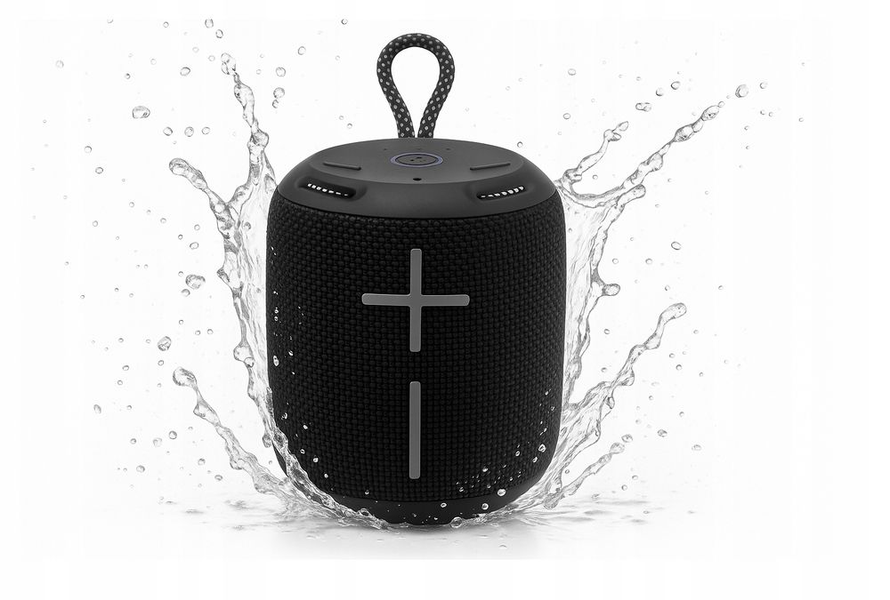 Wodoodporny Głośnik Przenośny Bluetooth 5.1 Ipx6 Aux Micro Sd Radio Fm
