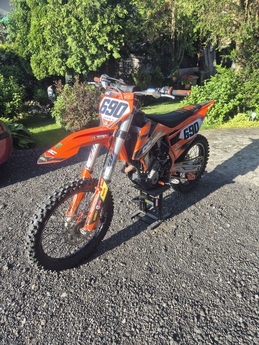 KTM SXF 350ccm 2019' doinwestowany kpl wydech Akrapovic  + Powerparts