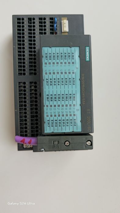 Модулі Siemens ET 200l sc та TB16 sc.