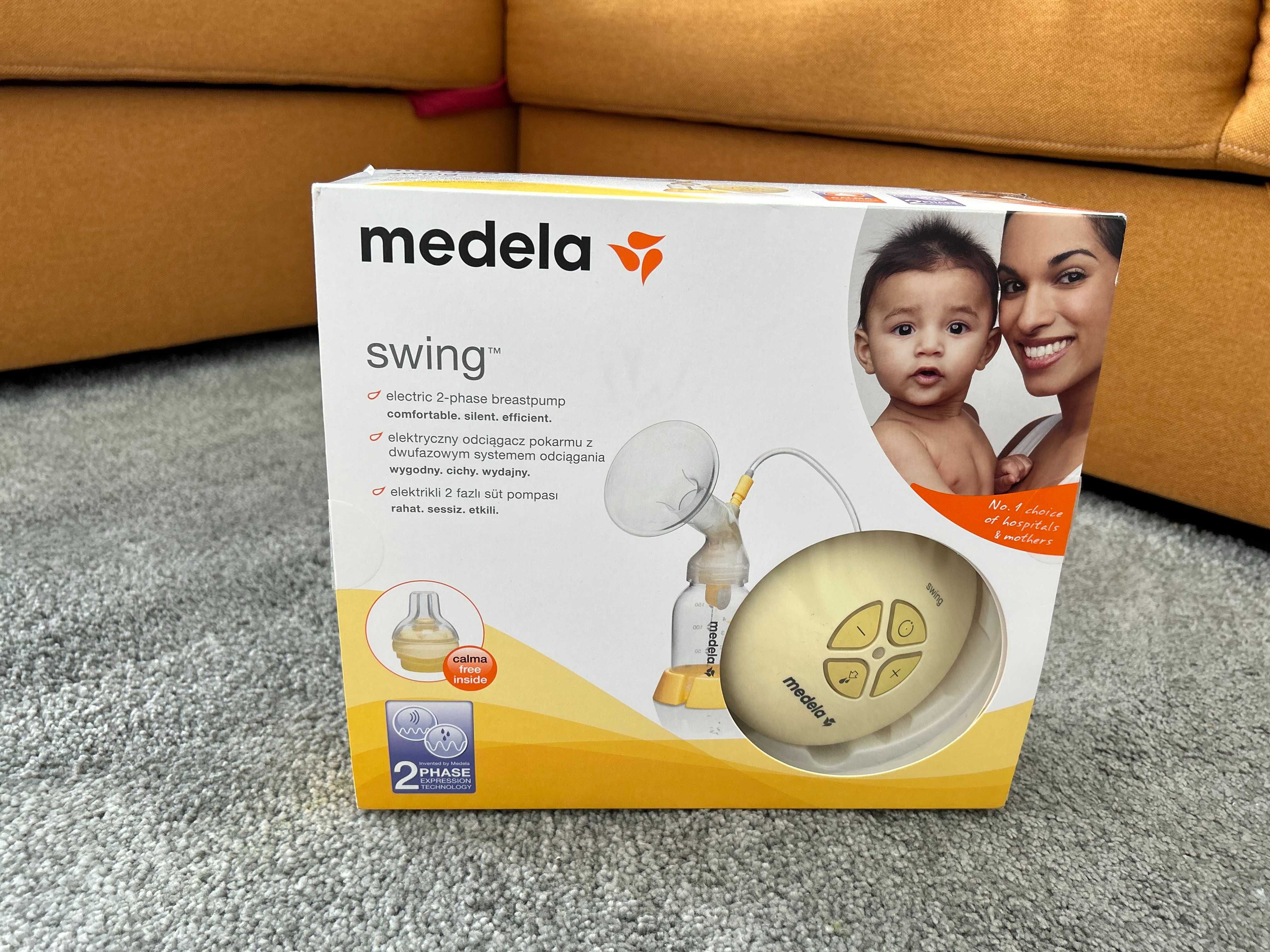 Laktator Medela Swing + GRATIS butelka/baterie