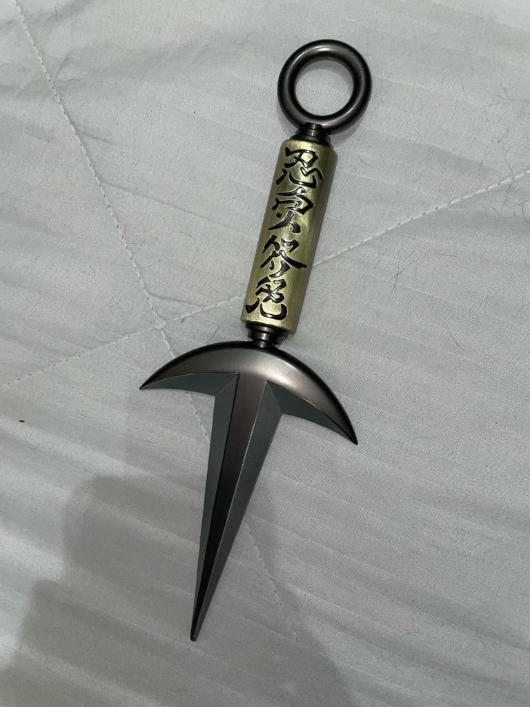 Minato Kunai Metálica Role Play Naruto