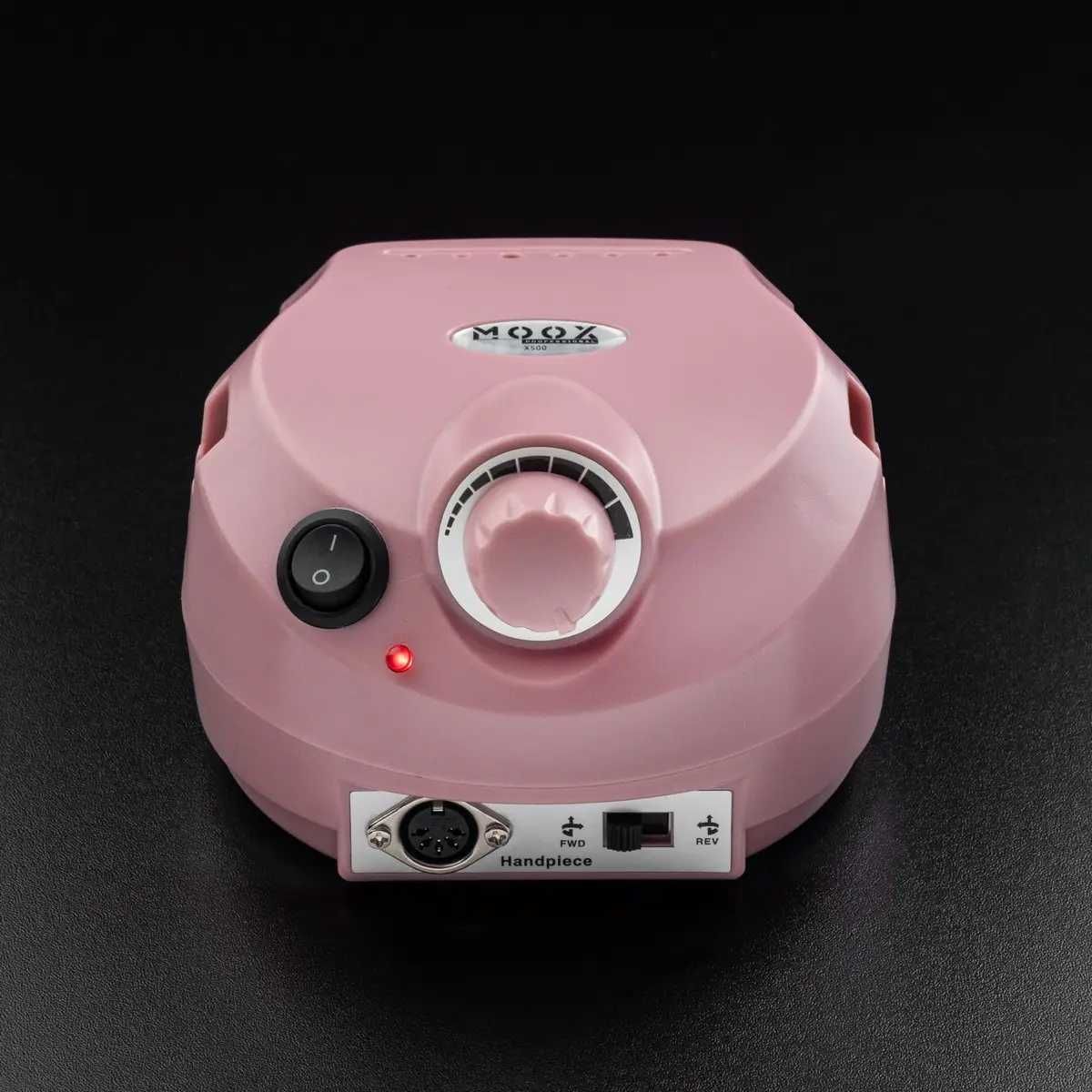 Фрезер для манікюру та педикюру MOOX X500 45 000 об/хв 65 W Рожевий