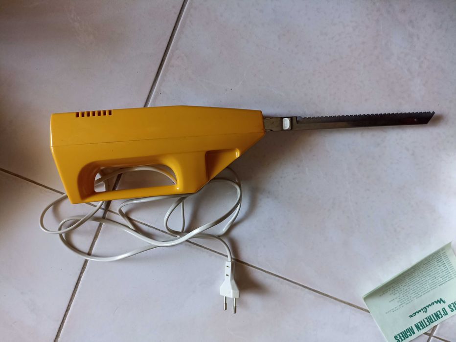 Faca elétrica antiga da Moulinex