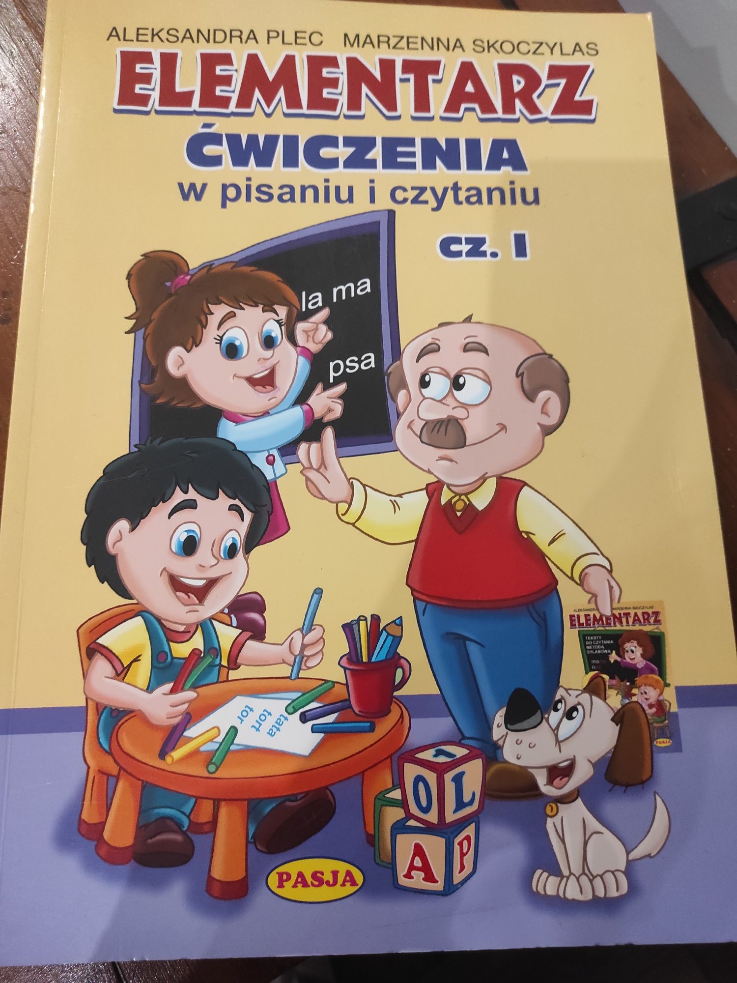 Elementarz ćwiczenia w pisaniu i czytaniu