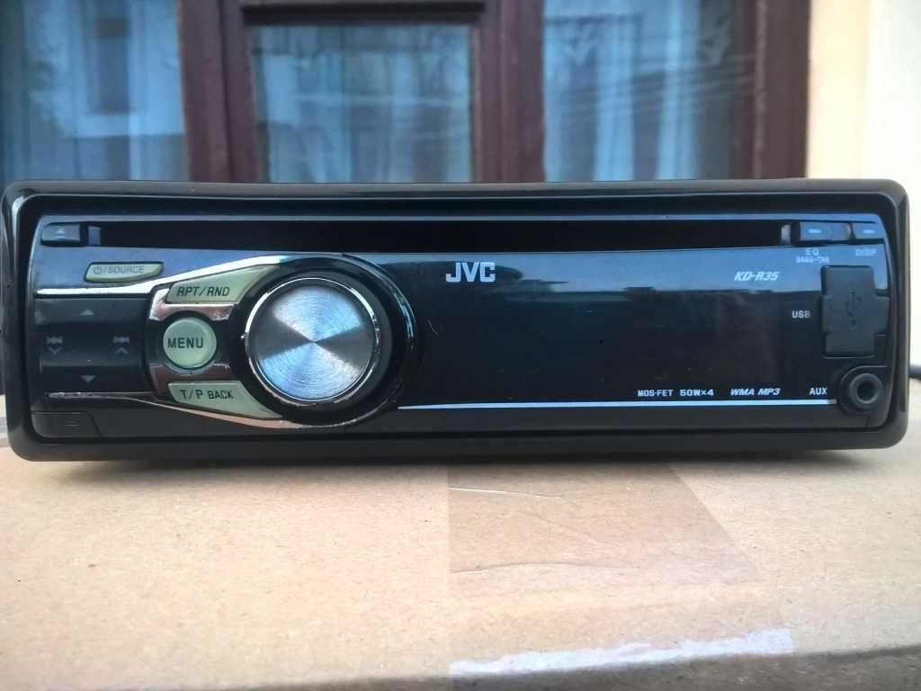 RadioCD JVC KD-R35 MOS-FET 4x50W USB/AUX MP3/WMA TAG EQ Loudness Panel