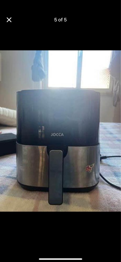 Air frier da marca jocca seminova muito boas condicoes 5L