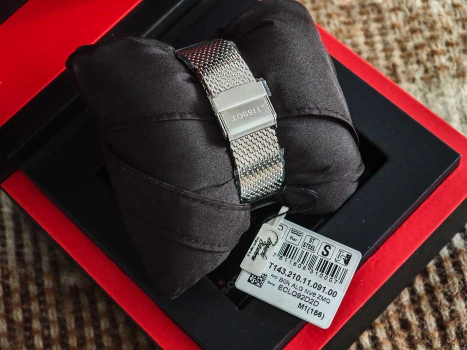 Zegarek Tissot Everytime Lady 34 Turquoise Dial Mesh - nowe!