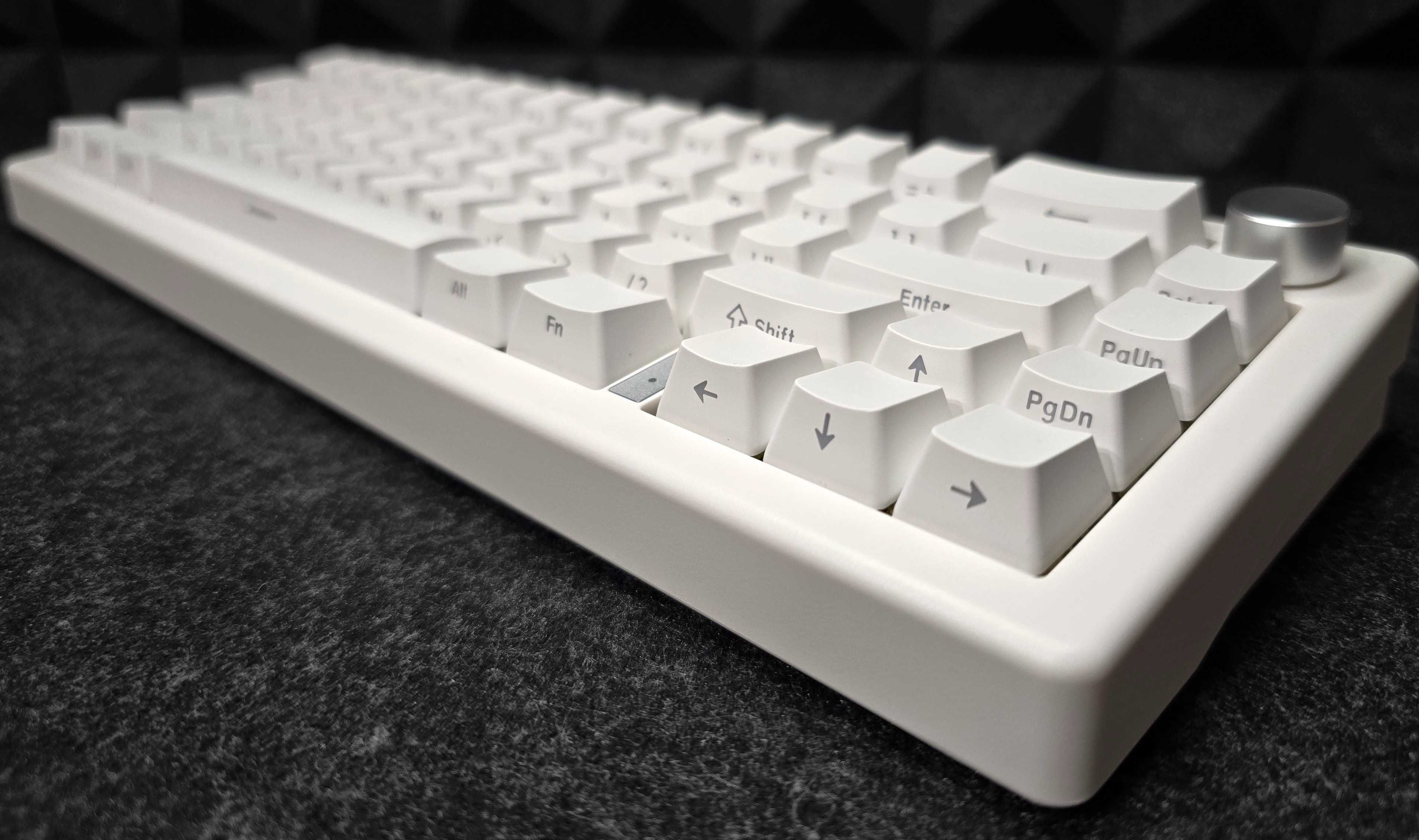 Кастомна механічна бездротова клавіатура GMK67 Akko pro Cream Yellow