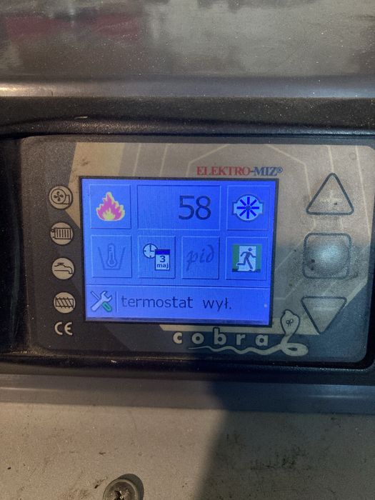 Sterownik pieca cobra z podajnikiem na ekogroszek