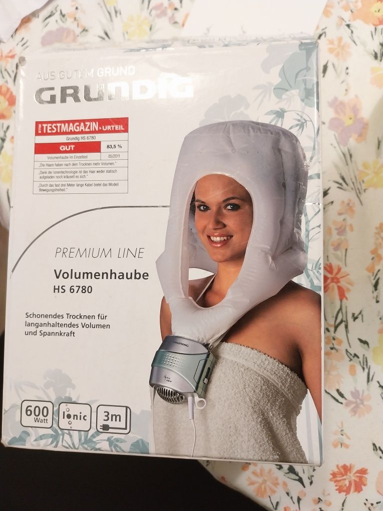 Suszarka do włosów kaptur do suszenia grundig HS 6780