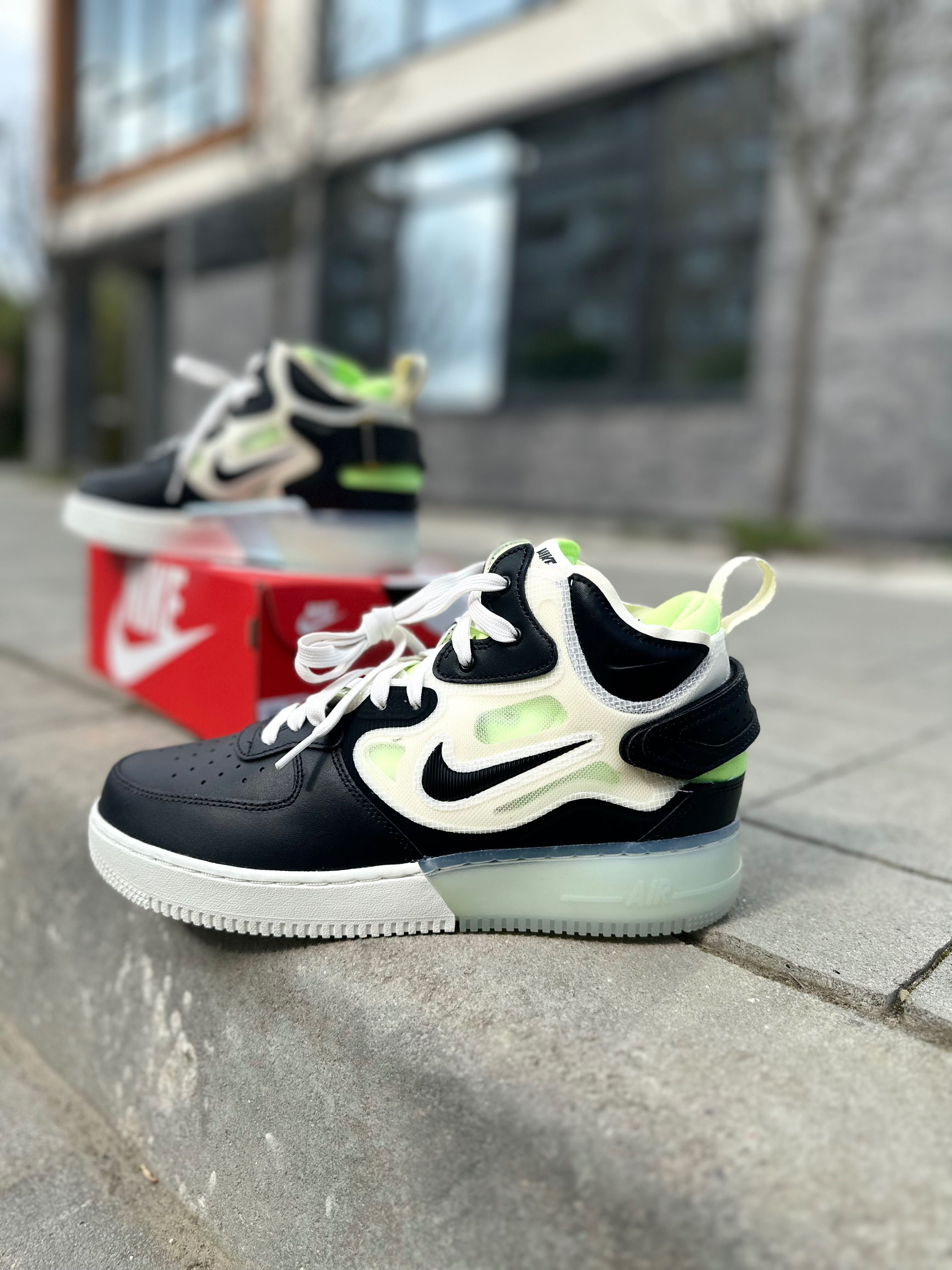 Чоловічі Оригінальні кросівки Nike Air Force 1 Mid React DQ1872 100