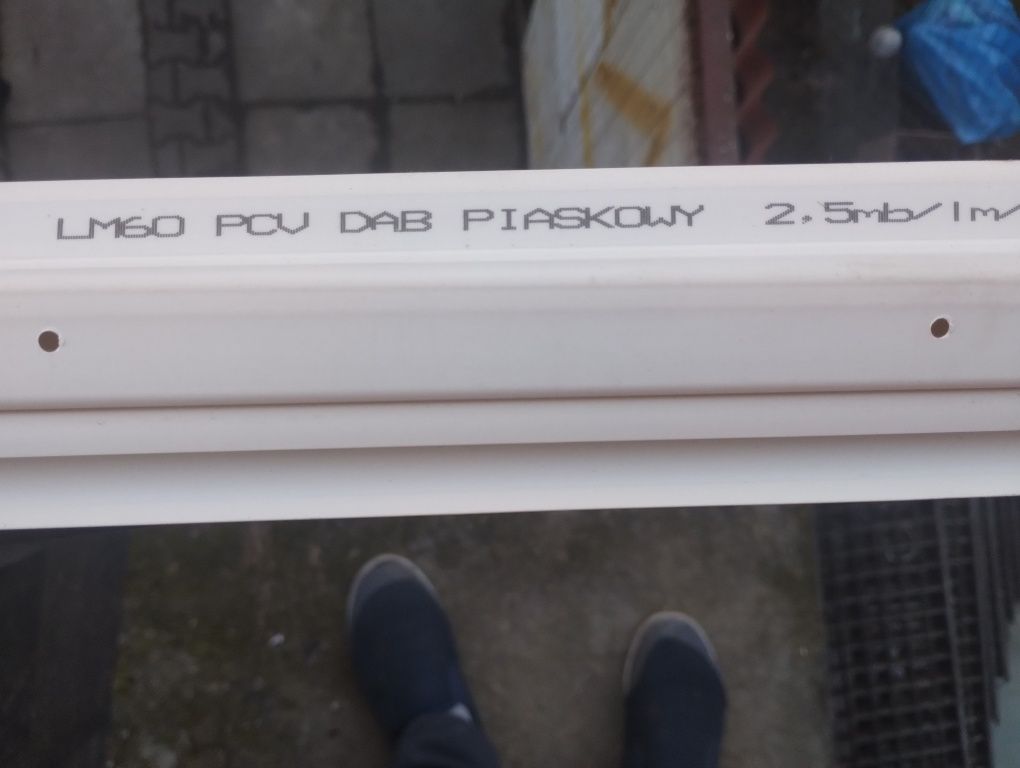 Sprzedam listwy przypodłogowe nowe Dąb piaskowy