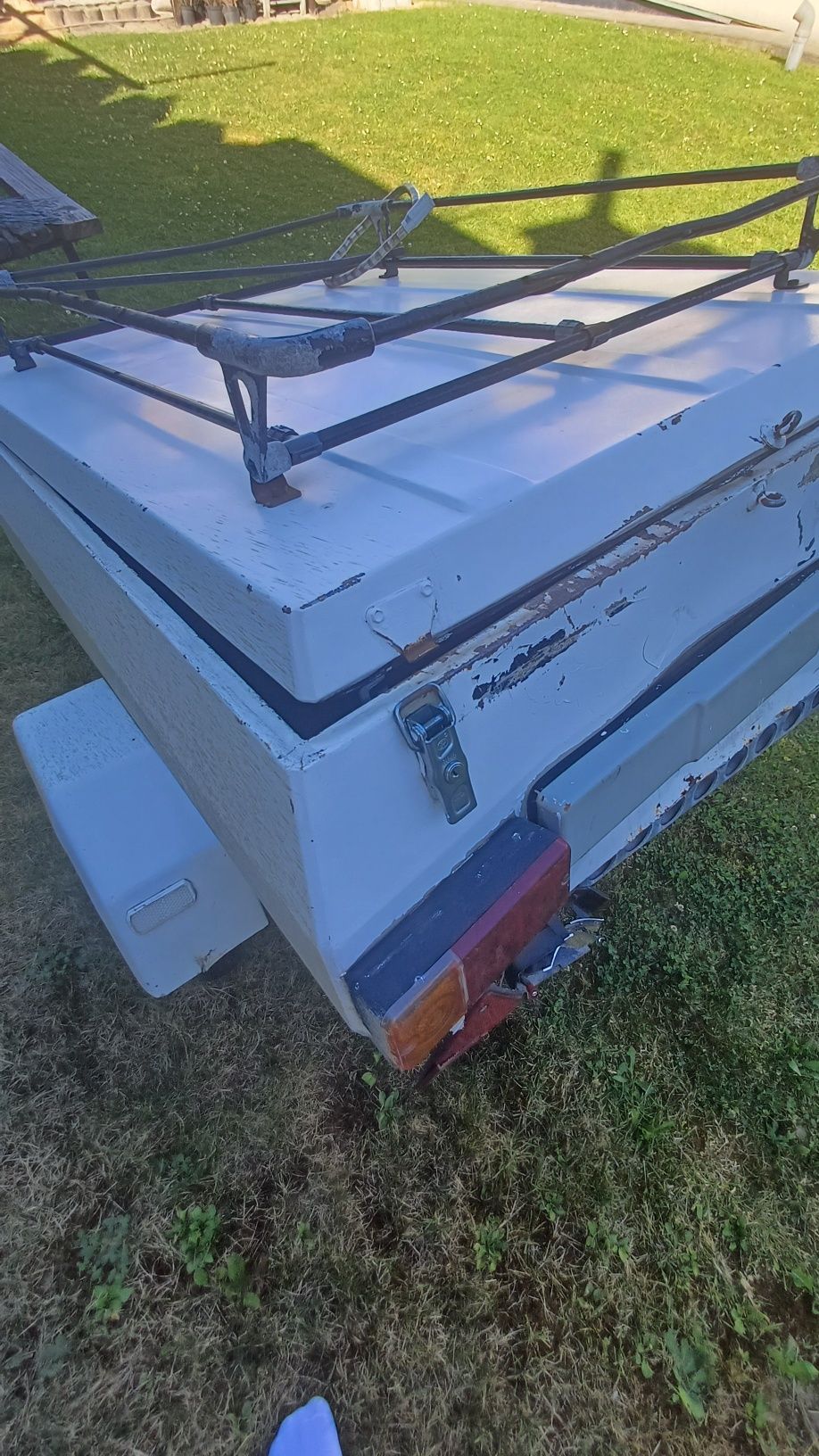 Przyczepka samochodowa STEMA HP350 DDR rocznik 1983